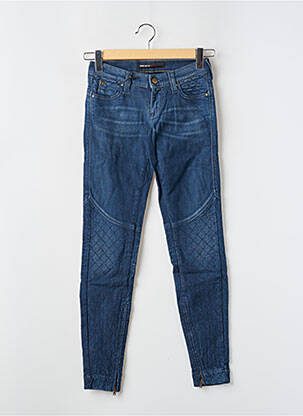 Jeans coupe slim stretch taille basse bleu MISS SIXTY femme