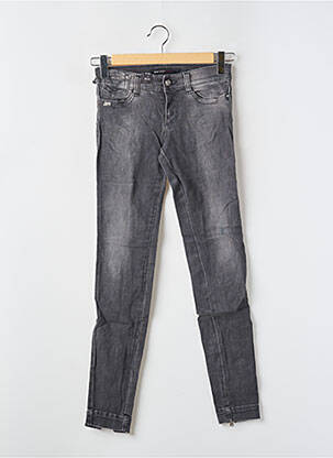 Jeans coupe slim taille basse taille basse gris MISS SIXTY femme