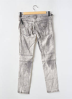 Jeans coupe slim taille basse taille basse gris MISS SIXTY femme