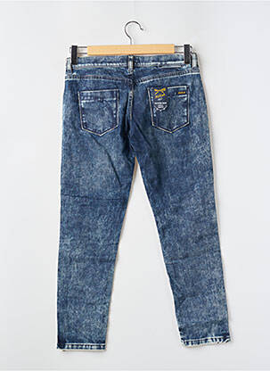 Jeans coupe slim stretch taille basse bleu KILLAH femme