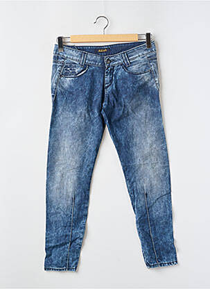 Jeans coupe slim taille basse taille basse bleu KILLAH femme