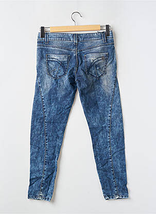 Jeans coupe slim taille basse taille basse bleu KILLAH femme