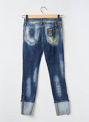 Jeans coupe slim taille basse taille basse bleu KILLAH femme