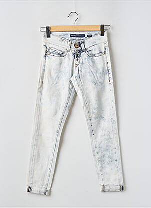Jeans coupe slim stretch taille basse bleu MISS SIXTY femme