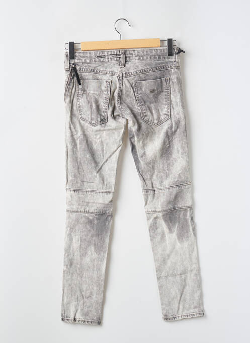 Jeans coupe slim taille basse taille basse gris MISS SIXTY femme