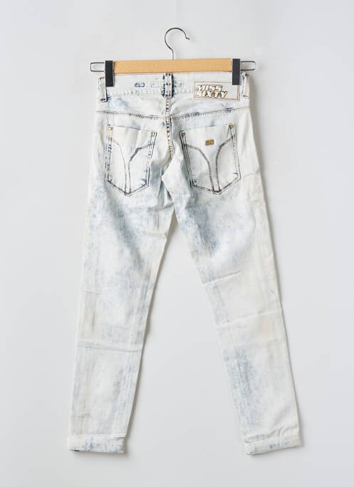 Jeans coupe slim bleu MISS SIXTY pour femme