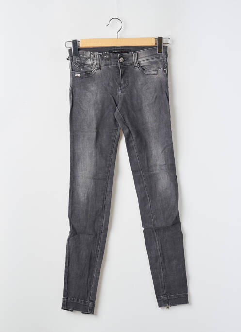 Jeans coupe slim gris MISS SIXTY pour femme