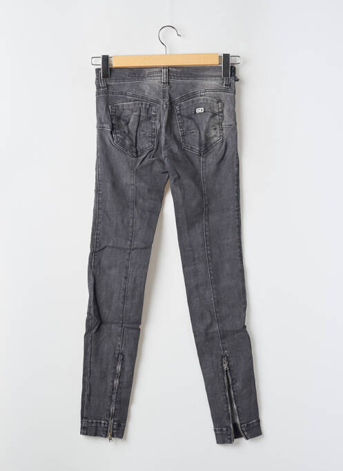 Jeans coupe slim gris MISS SIXTY pour femme