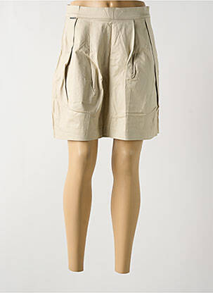 Jupe courte poches beige MISS SIXTY femme