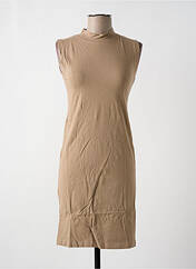 Robe courte marron APOTHEOSE GIRLS pour femme seconde vue