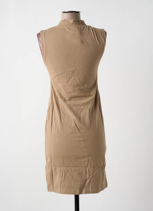 Robe courte marron APOTHEOSE GIRLS pour femme