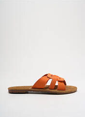 Mules/Sabots orange CHATTAWAK pour femme seconde vue