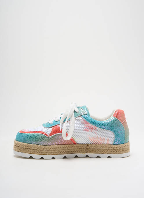 Espadrilles orange CHATTAWAK pour femme