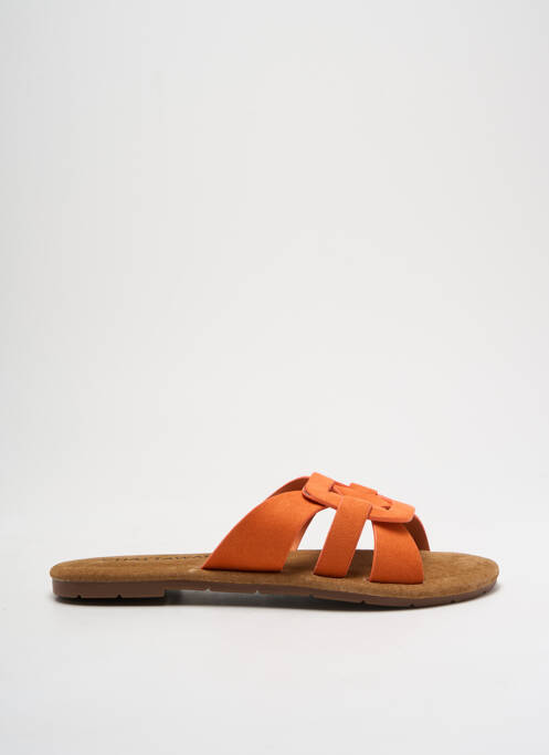 Mules/Sabots orange CHATTAWAK pour femme