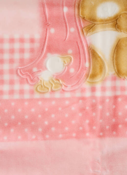 Plaid rose BELPLA pour enfant