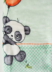 Plaid vert BELPLA pour enfant seconde vue