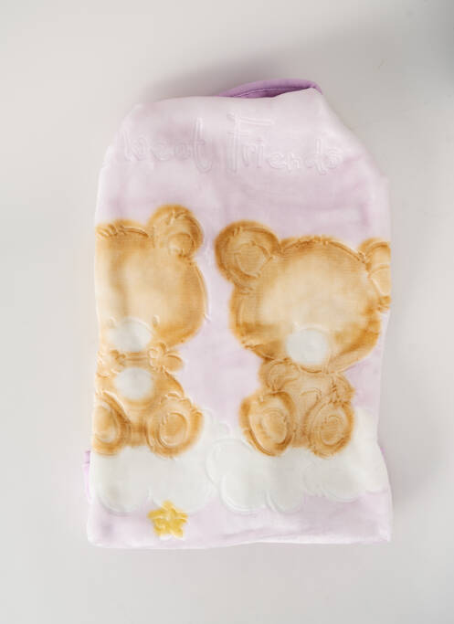 Plaid violet BELPLA pour enfant