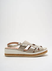 Sandales/Nu pieds beige WONDERS pour femme seconde vue