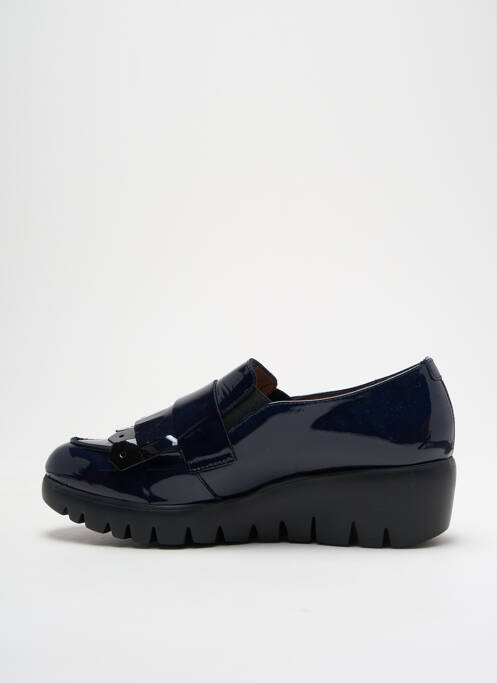 Mocassins bleu WONDERS pour femme