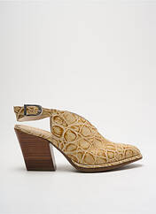 Sandales/Nu pieds beige WONDERS pour femme seconde vue