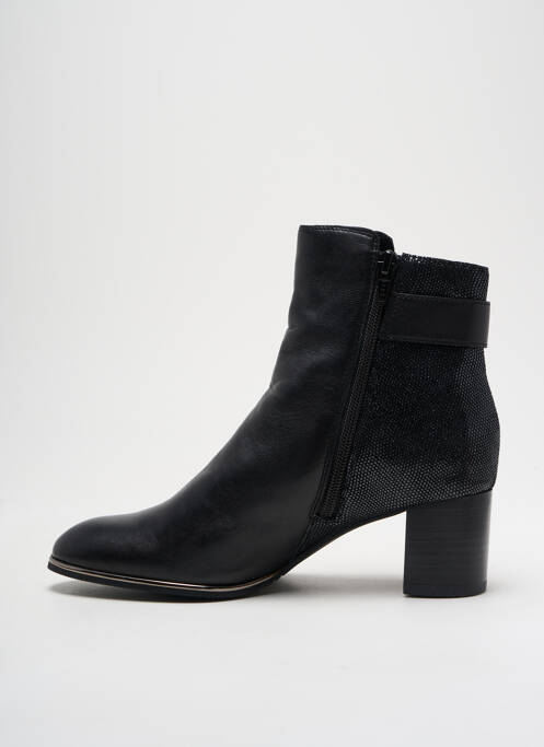 Bottines/Boots noir FUGITIVE BY FRANCESCO ROSSI pour femme