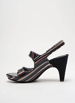 Sandales/nu pieds talon aiguille talon de 4 à 6cm noir TSUBO femme