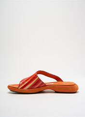 Tongs rouge TSUBO pour femme seconde vue