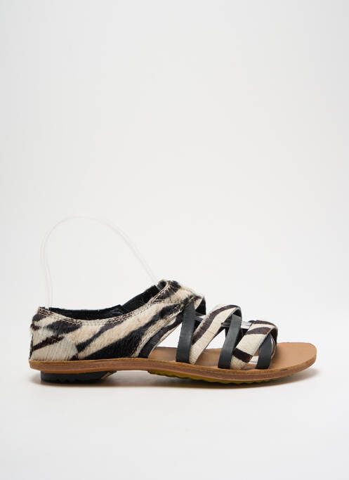 Sandales/Nu pieds noir SOREL pour femme