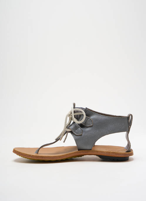 Tongs gris SOREL pour femme