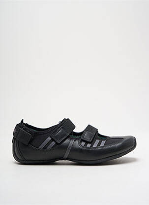 Sandales/nu pieds matière lisse talon plat jusqu'à 3cm noir TSUBO femme