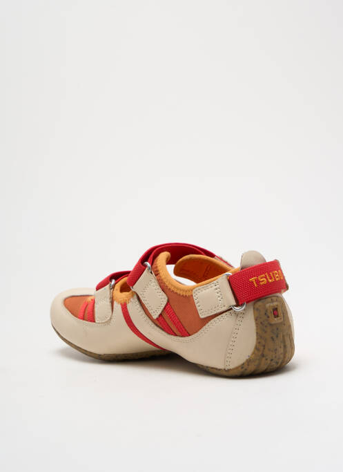 Sandales/Nu pieds rouge TSUBO pour femme