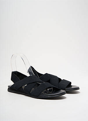 Sandales/nu pieds tissage satiné talon plat jusqu'à 3cm noir UNITED NUDE femme