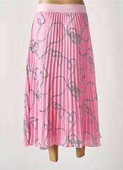 Jupe longue rose ESQUALO pour femme seconde vue