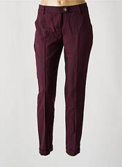 Pantalon chino violet LA FEE MARABOUTEE pour femme seconde vue