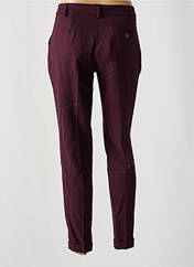 Pantalon chino violet LA FEE MARABOUTEE pour femme seconde vue