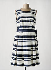 Robe mi-longue bleu LA FEE MARABOUTEE pour femme seconde vue