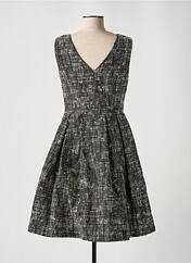 Robe mi-longue noir LA FEE MARABOUTEE pour femme seconde vue