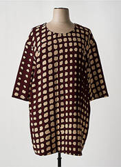 Robe mi-longue rouge LA FEE MARABOUTEE pour femme seconde vue