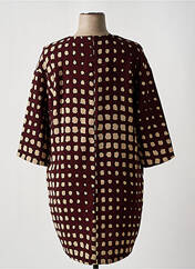Robe mi-longue rouge LA FEE MARABOUTEE pour femme seconde vue