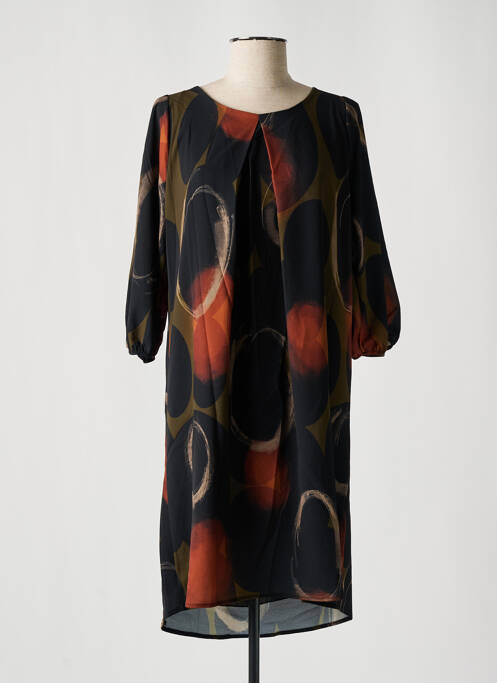 Robe courte noir LA FEE MARABOUTEE pour femme