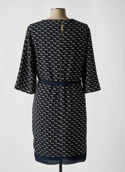 Robe mi-longue bleu LA FEE MARABOUTEE pour femme