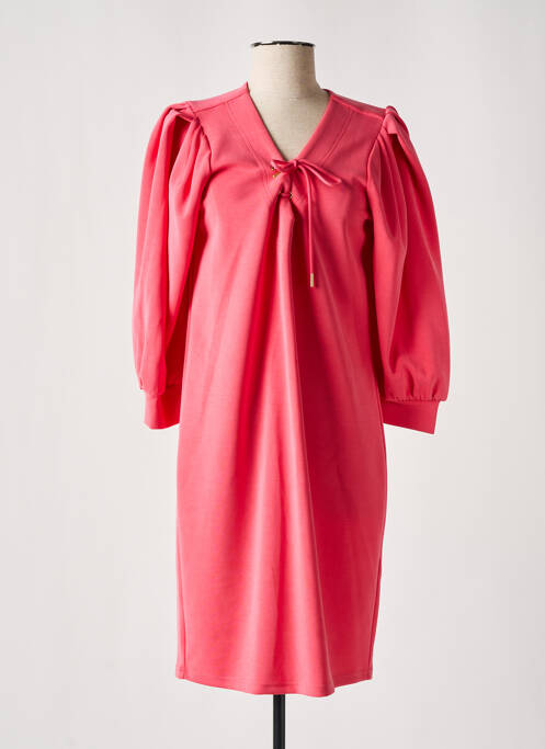Robe mi-longue rose ESQUALO pour femme