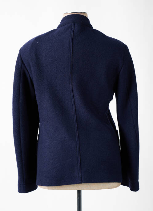 Veste casual fermeture boutonnée sur le devant bleu STEINBOCK homme