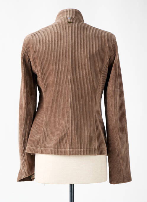 Veste casual marron WHITE LABEL pour femme