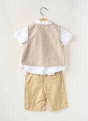 Ensemble short beige BABY BOL pour garçon seconde vue