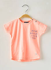 T-shirt orange BABYFACE pour garçon seconde vue