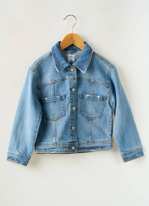 Veste casual bleu MAYORAL pour fille