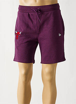 Short violet NEW ERA femme