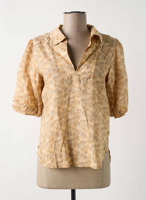 Blouse beige YAYA pour femme