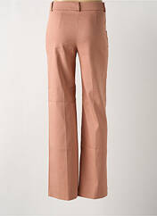 Pantalon droit rose MANGO pour femme seconde vue